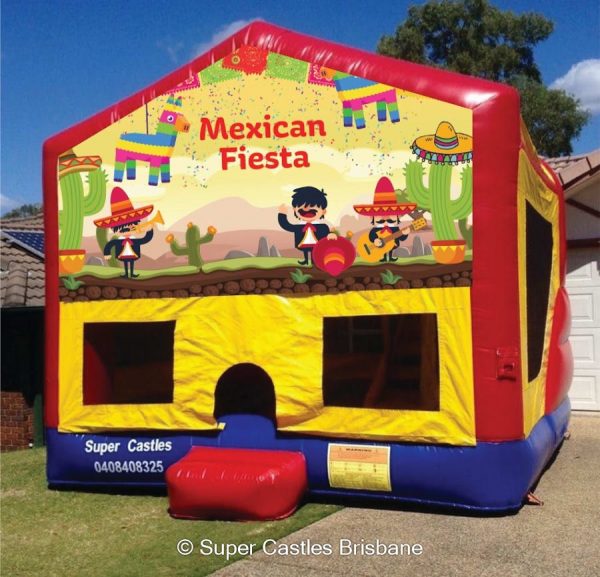 Mexican Fiesta Medium Banner Castle