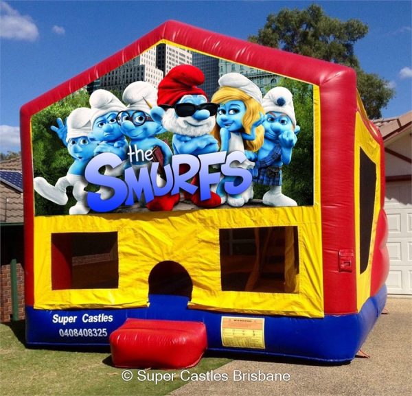 The Smurfs Medium Banner Castle