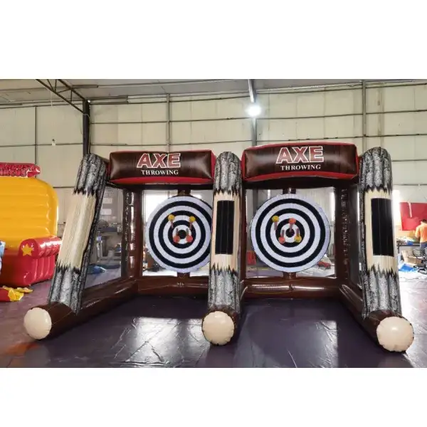 Double axe throwing hire